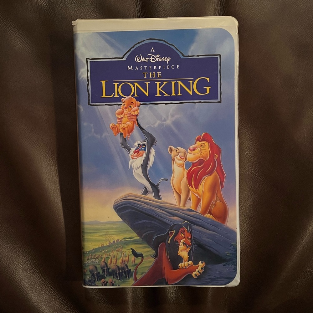 Walt Disney’s Masterpiece The Lion King VHS